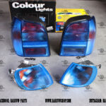 Polo 6N - Hella Blue Magic Colours Tail Lights + Front Indicators