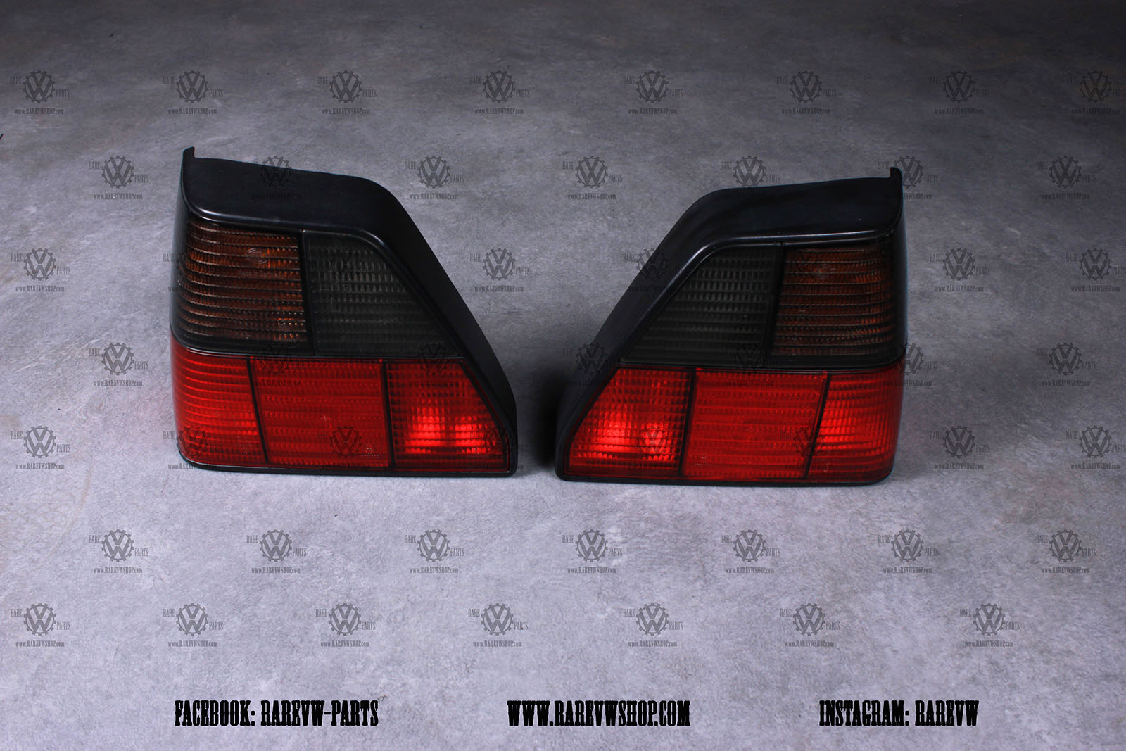 IMG_1986 MK2 Golf- Hella GTI Black/Red Tail Lights - Image 1