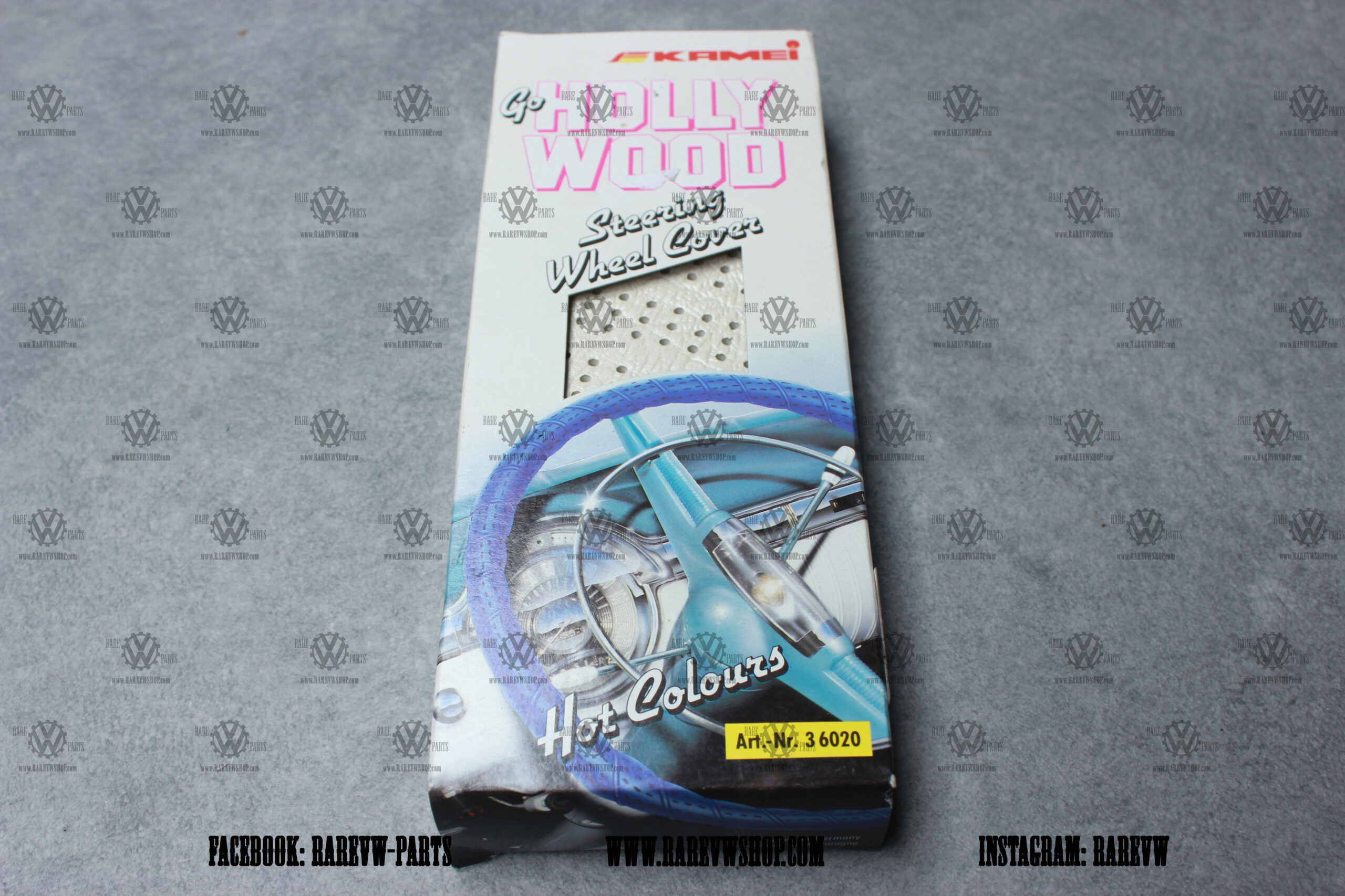 IMG_1130 Kamei-Steeringwheel Cover (White) - Image 1