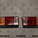 Fifft Red Small tail lights MK1 Golf / Cabrio