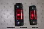 MK1 Caddy Taillights black/red - Image 3