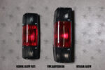MK1 Caddy Taillights black/red - Image 4