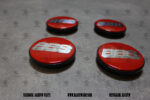 BBS Silver Red Centercaps - Image 2