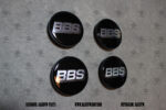 BBS Chrome/Black Centercaps