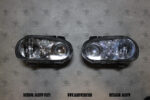 MK4 Golf Headlights black housing